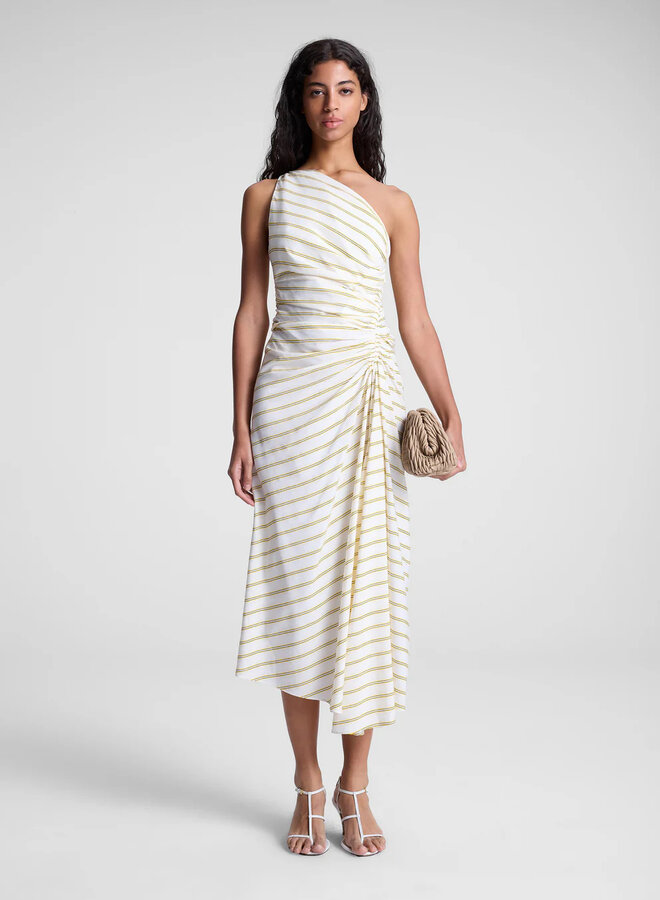 A.L.C.- Carolyn Dress- Canary Stripe