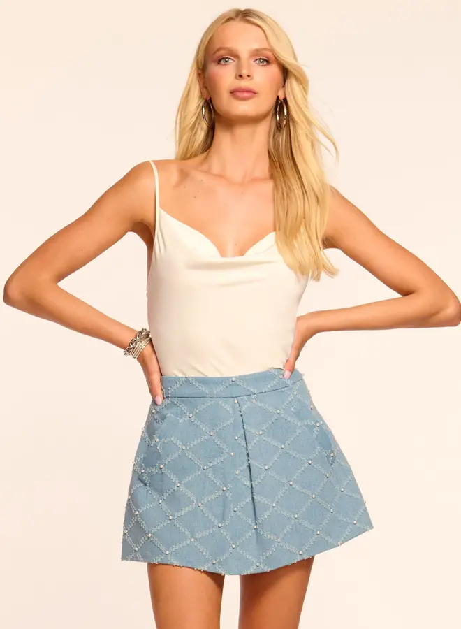 Ramy Brook- Elodie Skirt- Indigo Pearl
