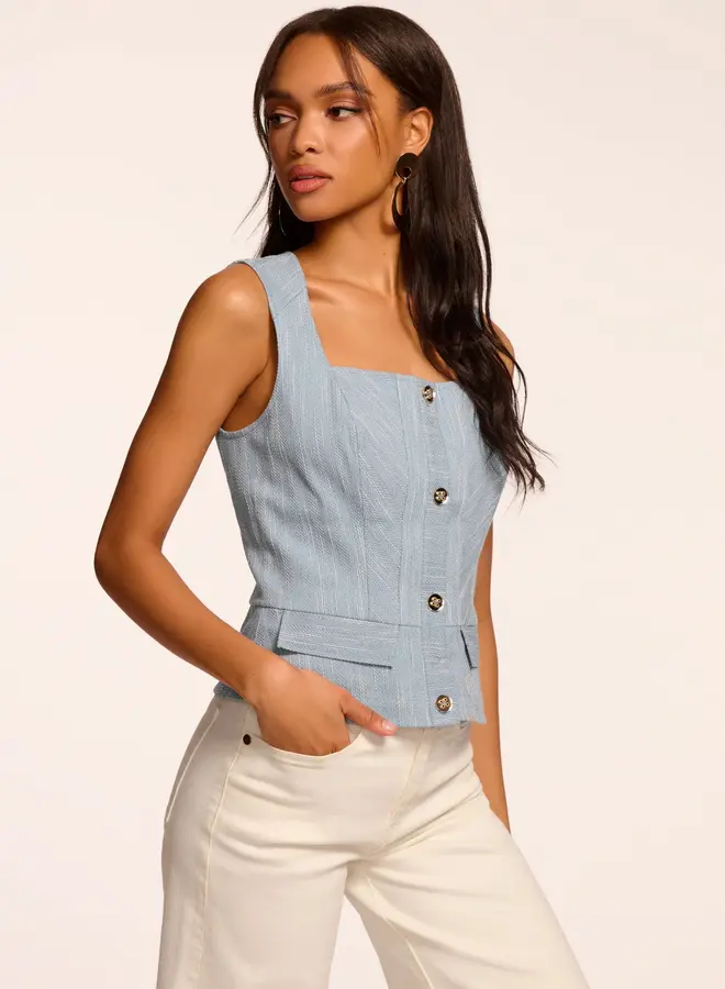 Ramy Brook- Cotton Suki- Light Indigo Slub