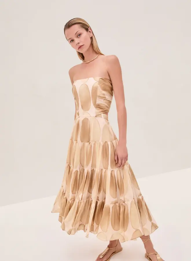 Alexis- Dawne Dress- Sand
