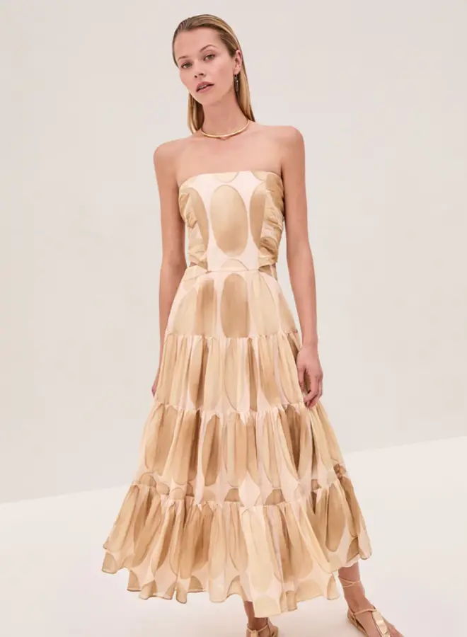 Alexis- Dawne Dress- Sand