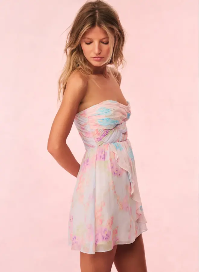 Love Shack Fancy- Rayne Dress- Tropic Petal