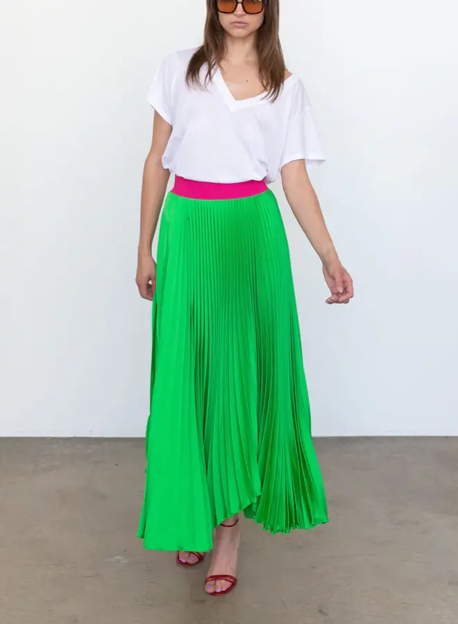 Loyd Ford- Europa Skirt- Lime