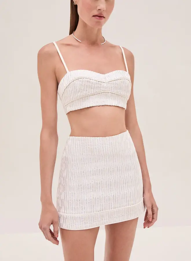 Alexis- Kwon Skirt- Silver