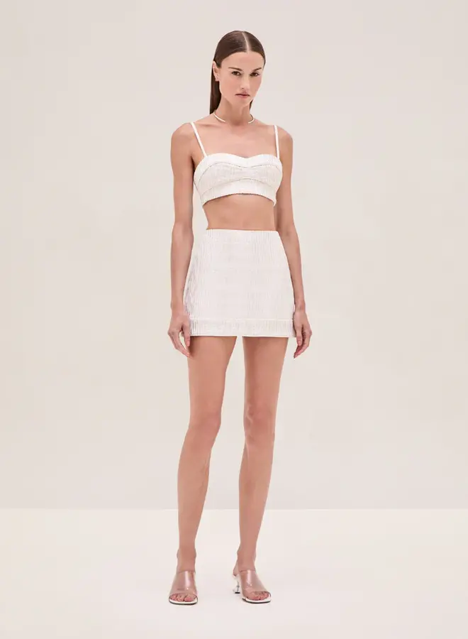 Alexis- Kwon Skirt- Silver