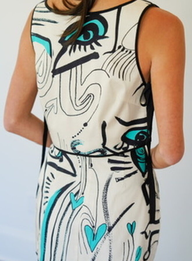 Shug- Bonnie Top- Black/White