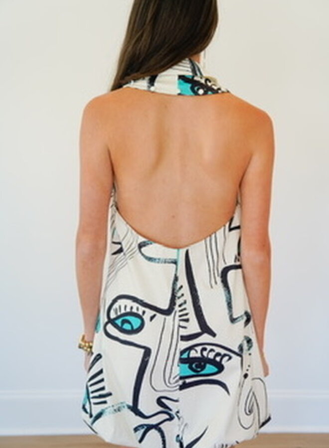 Shug-Parker Dress- Black/White