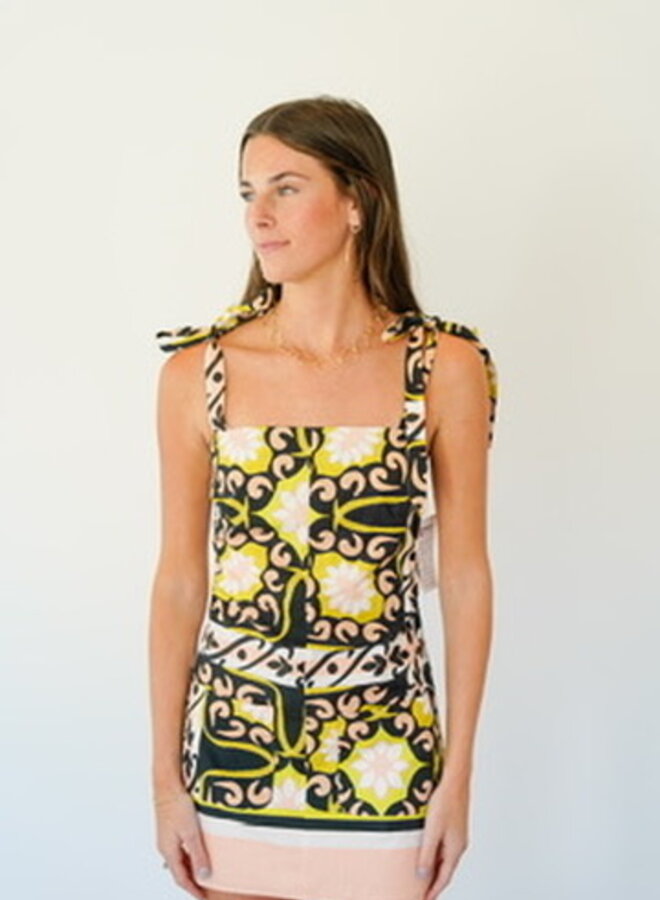 Shug- Winifred Dress- Black/Multi