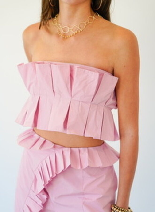 Shug- Bliss Top- Light Rose