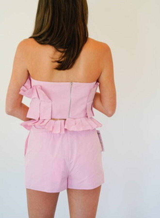 Shug- Bennet Short- Light Rose