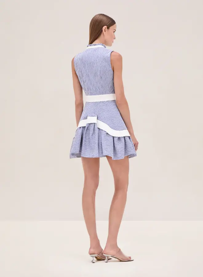 Alexis- Natacha Dress- Blue Stripe