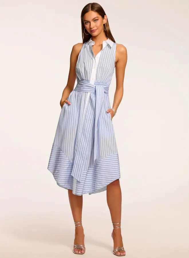Ramy Brook- Juniper Dress- Blue Stripe
