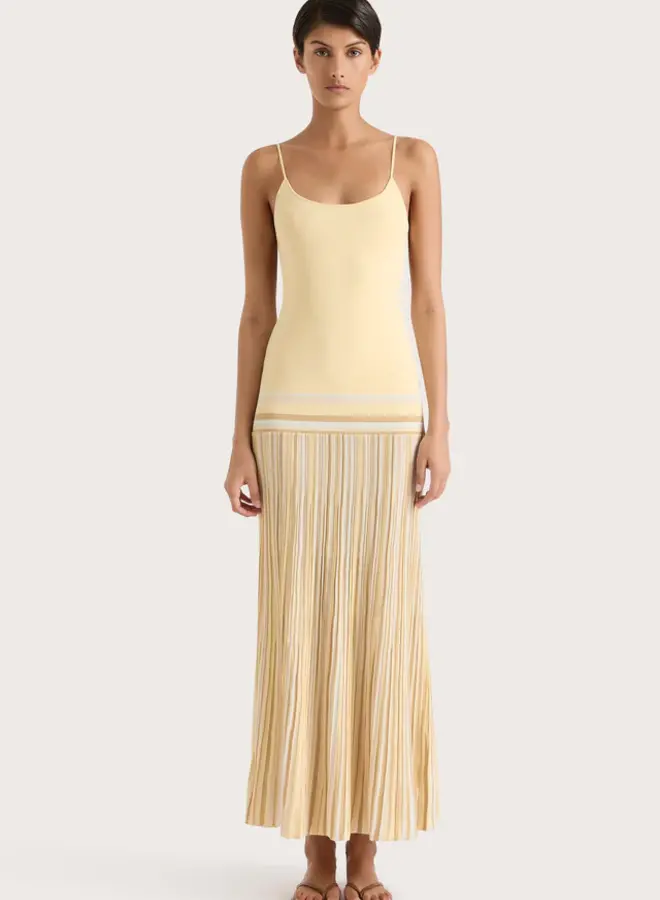 Faithfull The Brand- Citara Maxi Dress- Butter Stripe