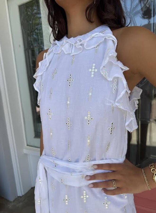 Sundress- Lucette Oia- White