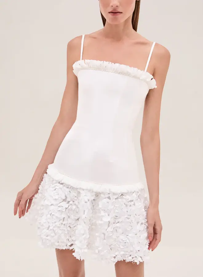 Alexis- Amrisa Dress- White