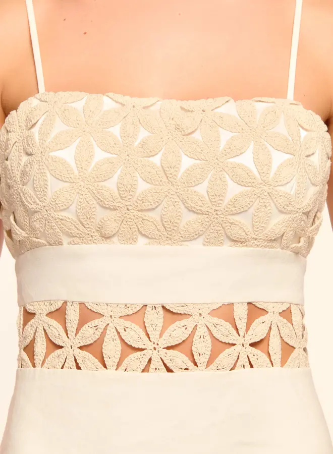 Ramy Brook- Abby Dress- White Floral