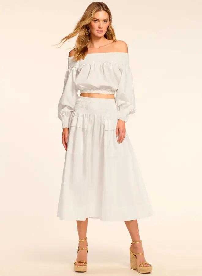 Ramy Brook- Tildy Skirt- White