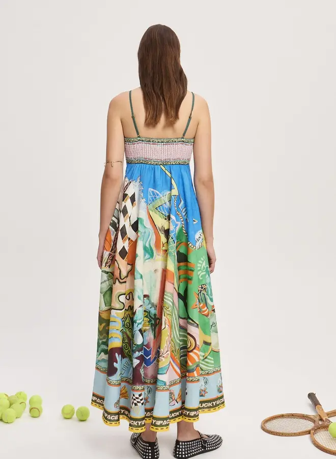 Alemais- Lucky Pace Sundress- Multi