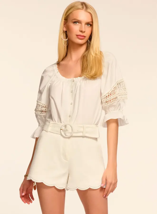 Ramy Brook- Violeta Short- Ivory