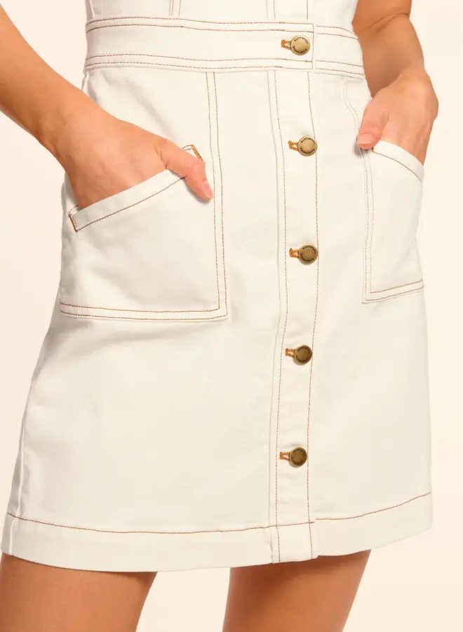 Ramy Brook- Stitched Tammy Dress- WHTBB
