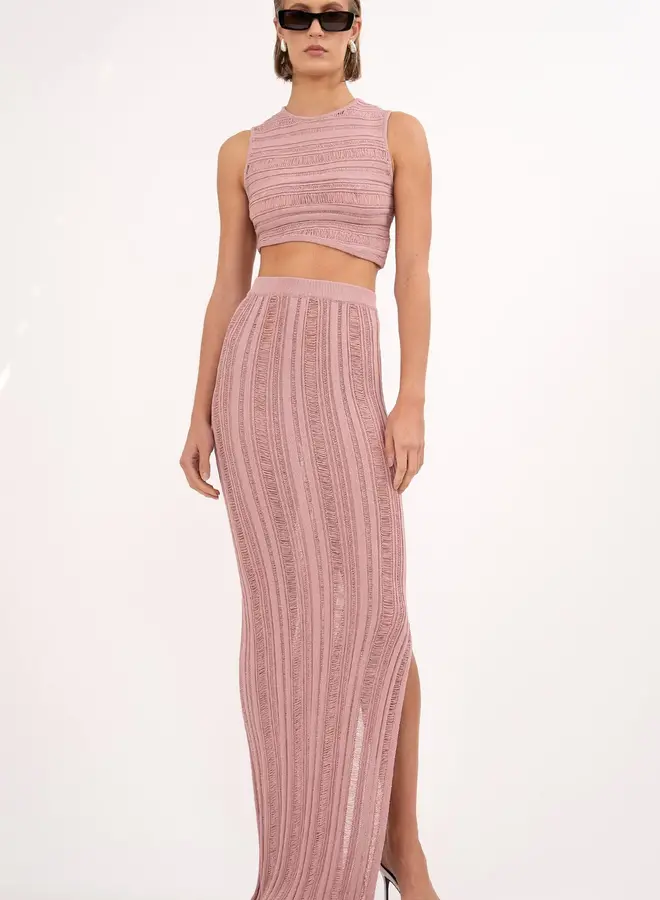 Nonchalant- Jasmine Crop- Mauve