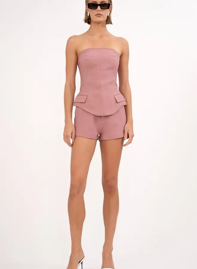 Nonchalant- Georgia Top- Mauve