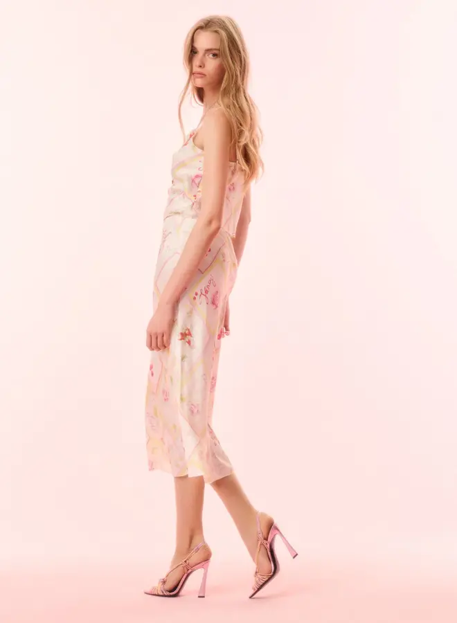 Love Shack Fancy- Castle Skirt- Tutti Fruitti