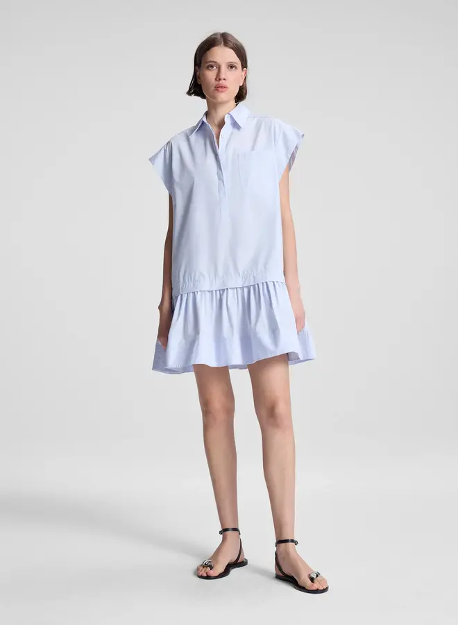 A.L.C.- Brock Dress- Acqua