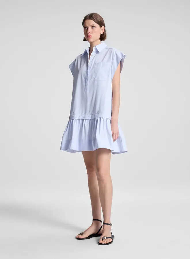A.L.C.- Brock Dress- Acqua