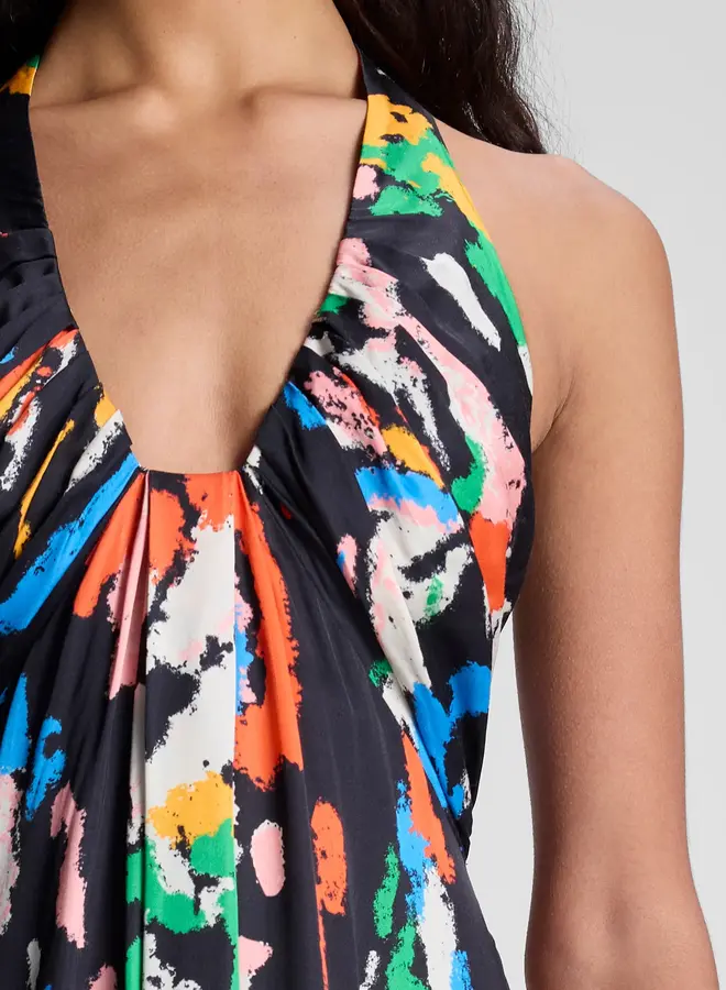 A.L.C.- Al Gown- Black Multi