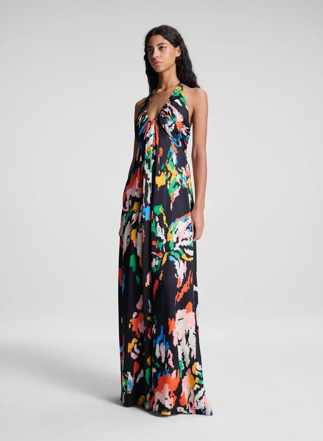 A.L.C.- Al Gown- Black Multi