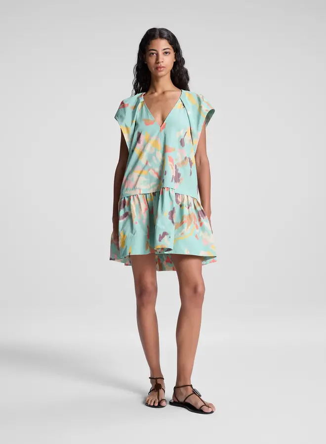 A.L.C.- Ember Dress- Mint Multi