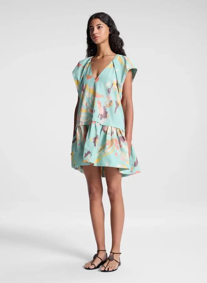 A.L.C.- Ember Dress- Mint Multi