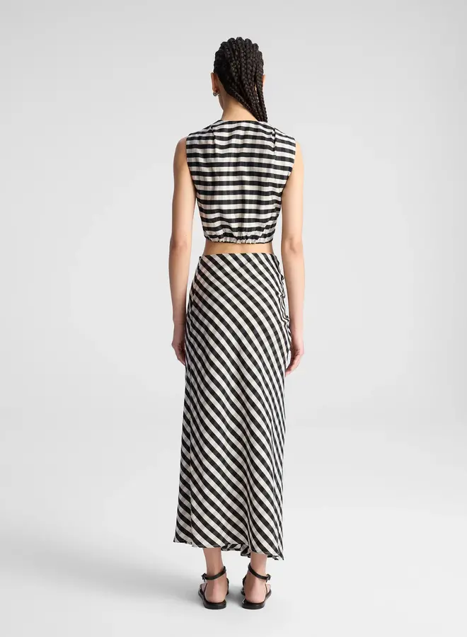 A.L.C.- Brooklyn Top- Black/Tan