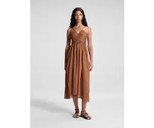 A.L.C.- Rumi Dress- Light Chestnut - Dukes Online