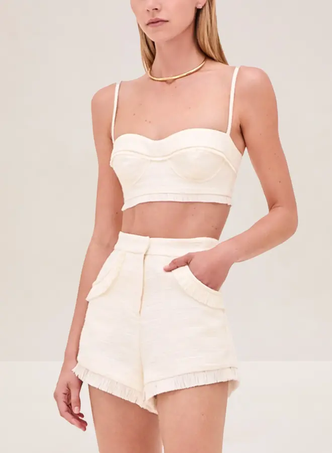 Alexis- Allyn Shorts- Ivory
