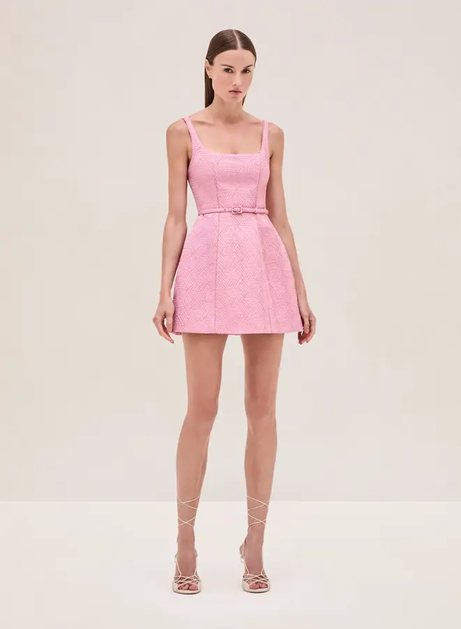 Alexis- Bijoux Dress- Rose Illusion