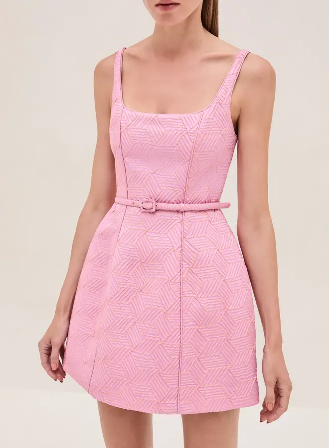 Alexis- Bijoux Dress- Rose Illusion
