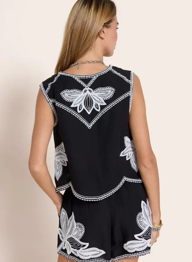 Scarlett Poppies- Mina Shorts- Onyx Black