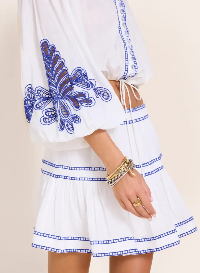 Scarlett Poppies- Zilleno Top- Simply White