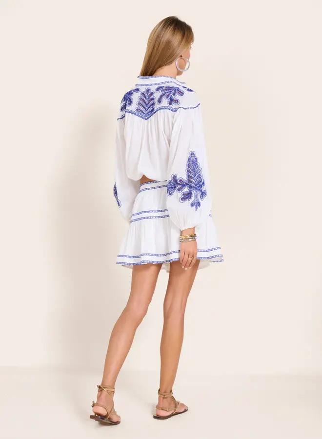 Scarlett Poppies- Zilli Skirt- Simply White
