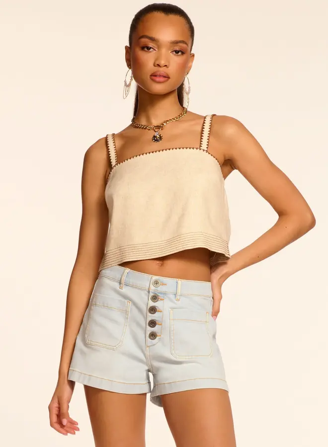 Ramy Brook- Cindy Short- Bleached Wash