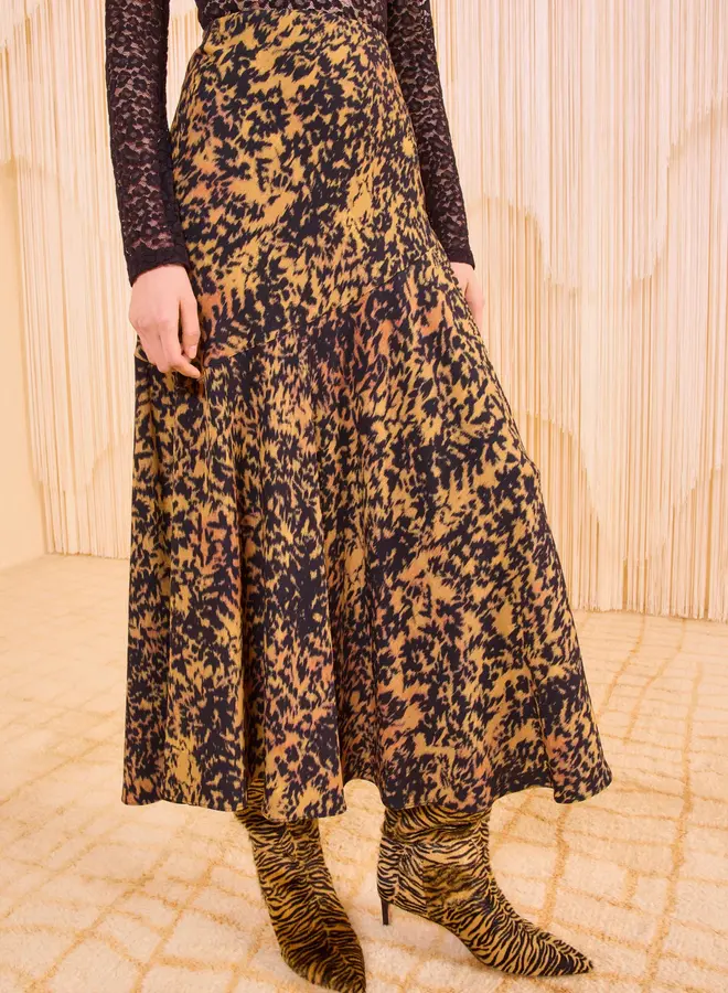 Ulla Johnson- Chesca High Waisted Bias Skirt- Savannah