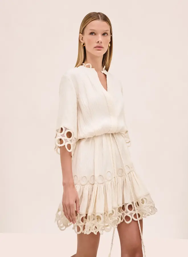 Alexis- Kaila Dress- Alabaster