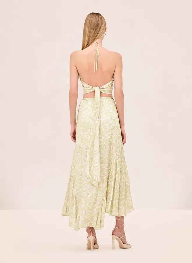 Alexis- Alzena Skirt- Pistachio Mirage