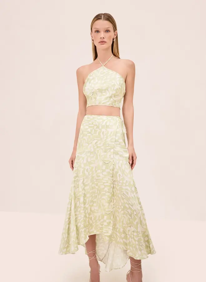 Alexis- Nali Top- Pistachio Mirage