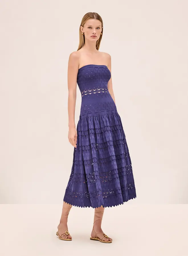 Alexis- Payge Dress- Navy Blue