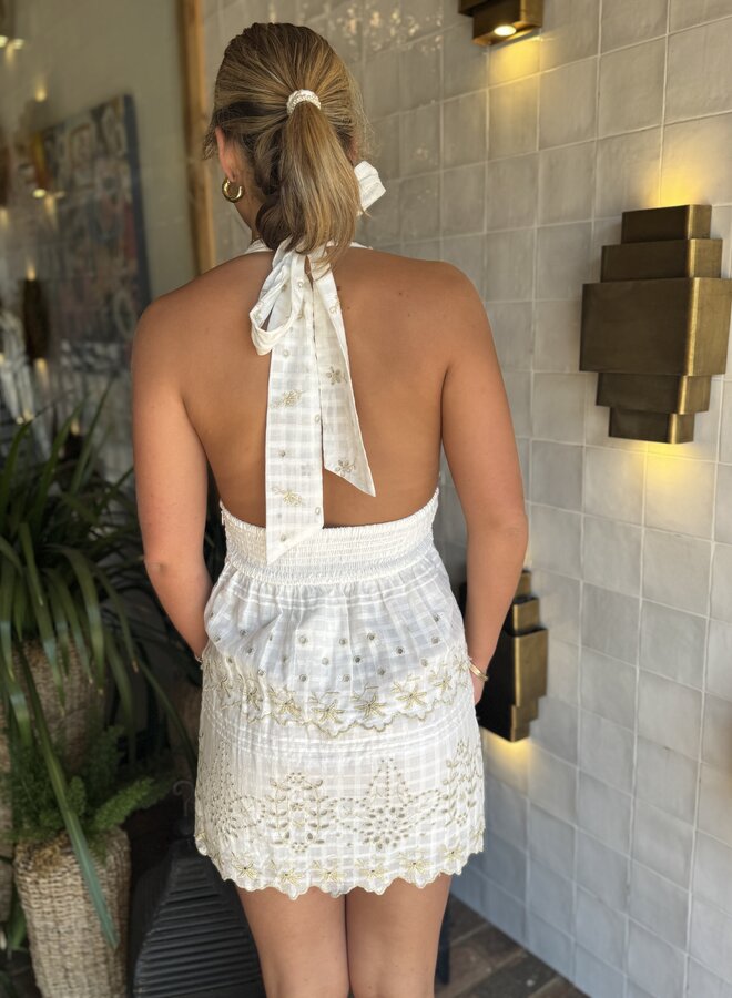 Love Shack Fancy- Aventine Dress- Gilded Marble