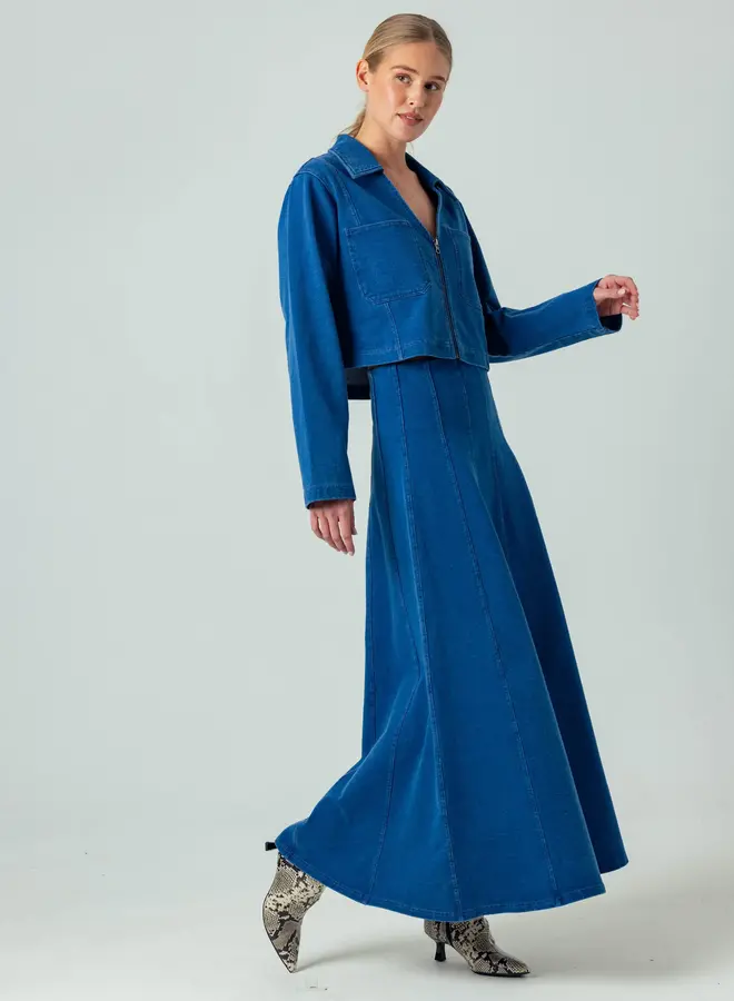 Sundays- Mallory Skirt- Medium Wash