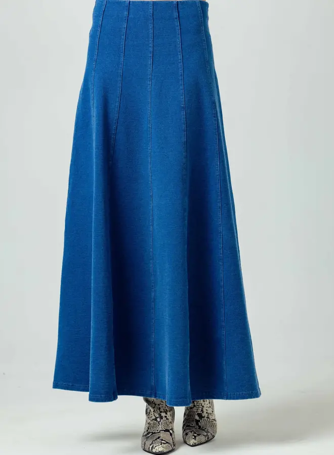 Sundays- Mallory Skirt- Medium Wash
